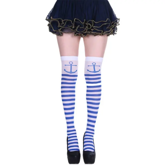 Women Halloween Stockings Cosplay Tights Club Wear PQ0309