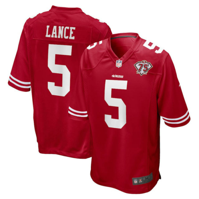 NFL Fan Apparel San Francisco 49ers American Football Uniform Sport Jersey PQ1592A