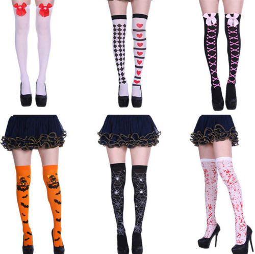 Halloween Stockings For Women Cosplay Tights Club Wear PQ0310