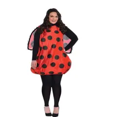 Halloween Ladybug Fancy Dress Sexy Ladybird Costume Carnival Cosplay Outfit PQ88B
