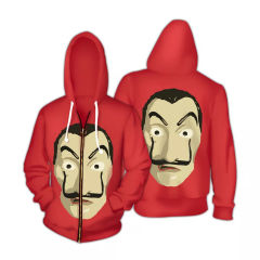Winter Money Heist Hoodies Popular TV series Sweater Cosplay Jacket PQ2022
