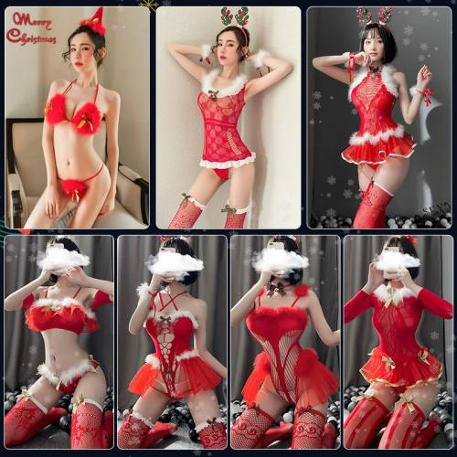 Christmas Bunny Lingerie Sexy Xmas Costume For Women PQ7435