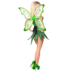 Mischievous Elf Fancy Dress Halloween Costume Carnival Fairy Tale Uniform PQ22