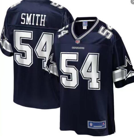 Jaylon Smith Fan Apparel T-shirt Dallas Cowboys American Football Jersey PQ-QY16