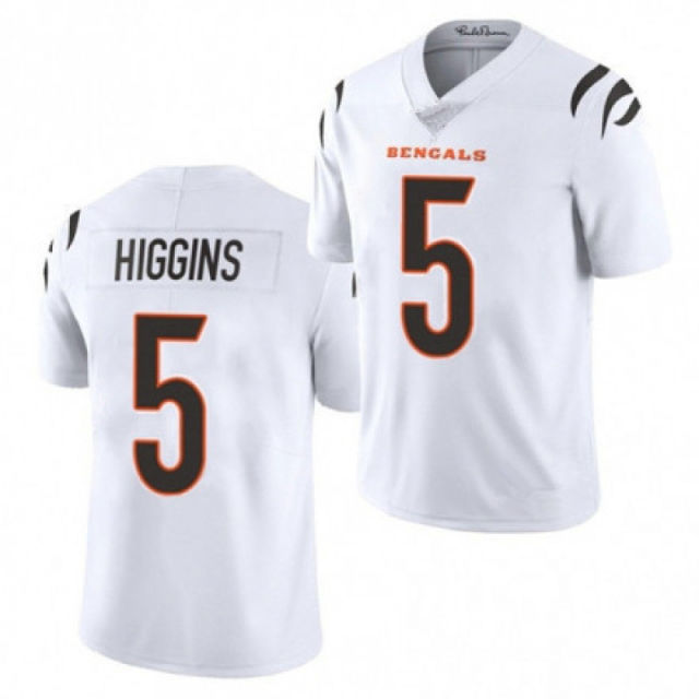 WR Tee Higgins American Football Kit Jersey Cincinnati Bengals Fan Apparel T-shirt PQ-330C