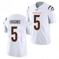 No.85 American Football Kit Cincinnati Bengals Jersey Tee Higgins Fan Apparel T-shirt PQ-330E