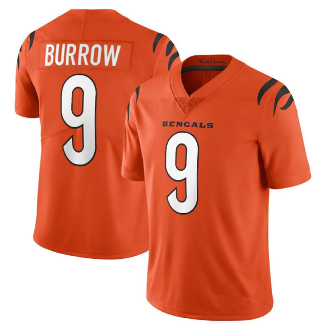 Joe Burrow American Football Kit Jersey Cincinnati Bengals Fan Apparel T-shirt PQ-330B