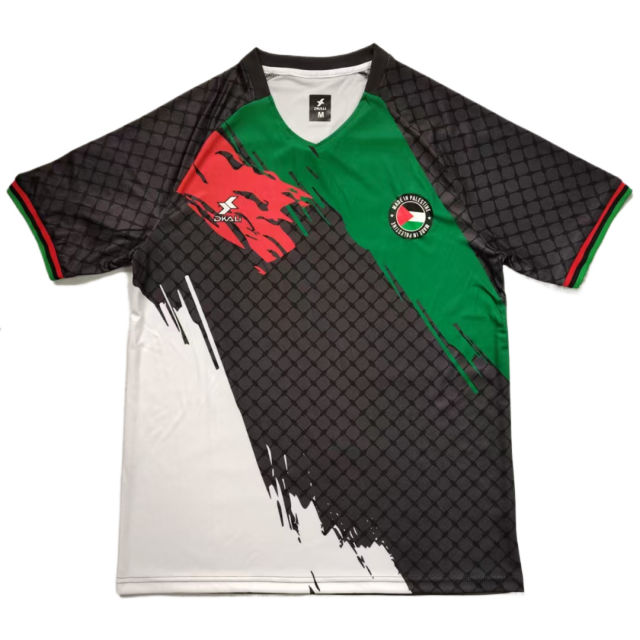 PALESTINE Soccer Fan Apparel PALESTINE T-shirt National Football Kits PQ1213A