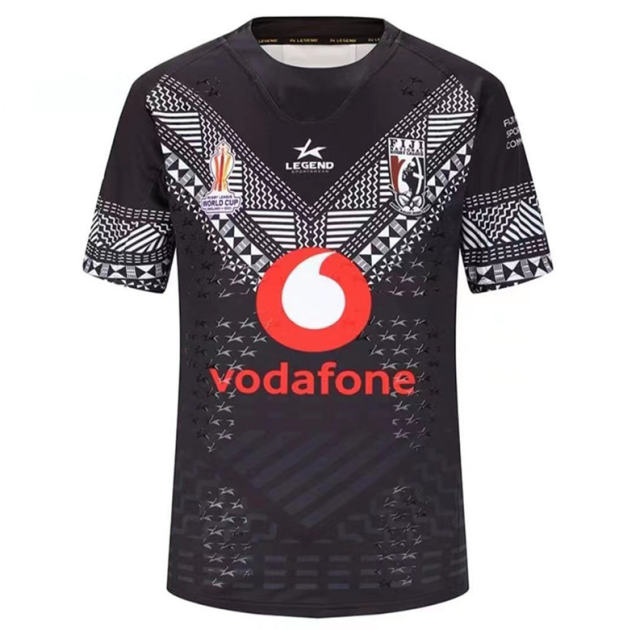Fiji National Rugby Kits Fan Apparel Outfit Rugger Tops Football Jersey PQ1688B