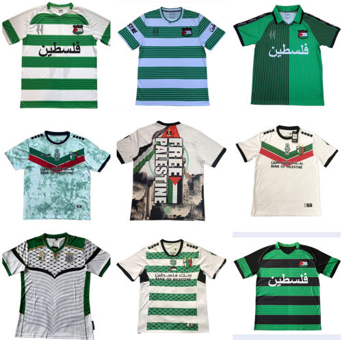 PALESTINE Fan Apparel National Football Kits PALESTINE Soccer T-shirt PQ1213D