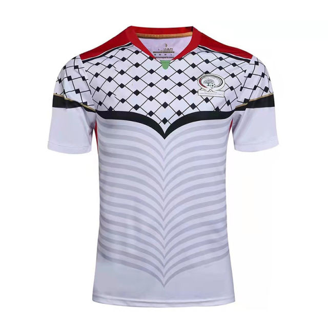 PALESTINE T-shirt PALESTINE Soccer Fan Apparel National Football Kits PQ1213C
