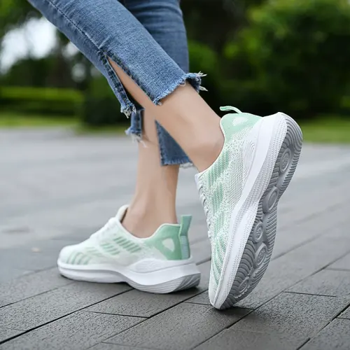 Female MD Sole Running Shoes Mesh Sneakers Women Casul Sport Shoes PQ6012