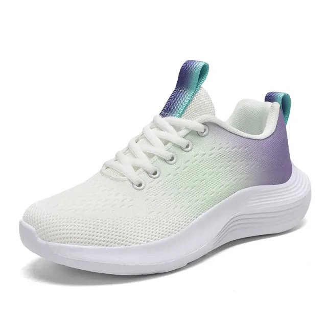 Female MD Sole Sport Shoes Mesh Sneakers Womens Casul Running Shoes PQ9602