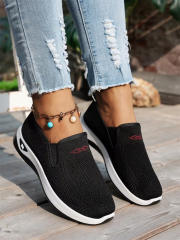Wholesale Womens Flyknit Casul Shoes Mesh Sneakers Sport Shoes PQ-SK999