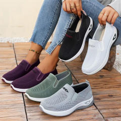 Wholesale Womens Flyknit Casul Shoes Mesh Sneakers Sport Shoes PQ-SK999