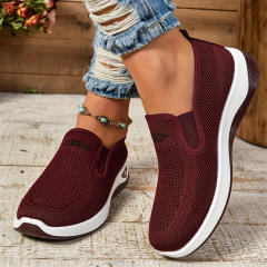 Wholesale Womens Flyknit Casul Shoes Mesh Sneakers Sport Shoes PQ-SK999