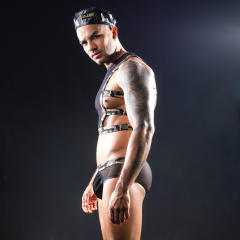 Military Gay Club Wear Camouflage Sissy Lingerie For Men Sexy Costume PQ9161