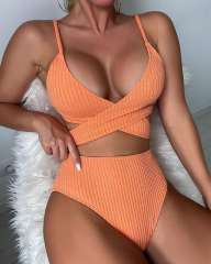 Criss Cross Bikinis Set Brazilian Sexy Swimming Costume Bathers Swimsuit PQ8434