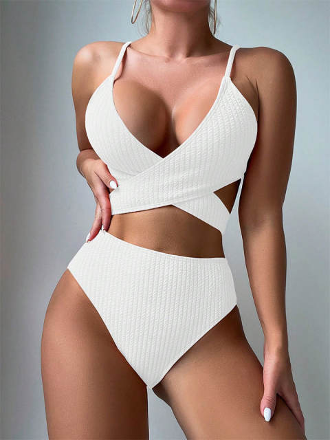 Criss Cross Bikinis Set Brazilian Sexy Swimming Costume Bathers Swimsuit PQ8434