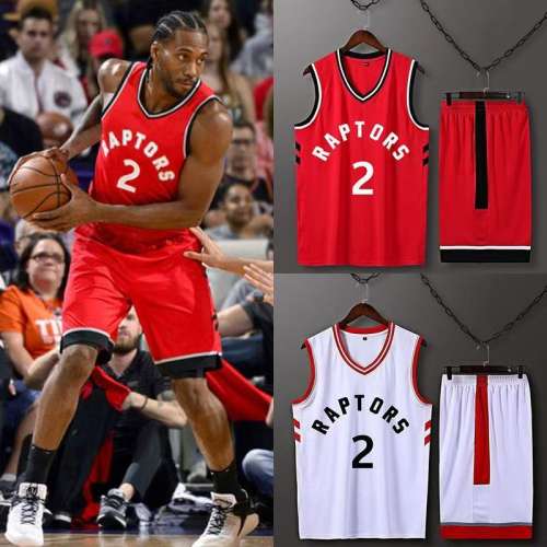 Kawhi Leonard Sport Jersey Toronto Raptors Basketball Kits Adult Fan Apparel PQ-KL002
