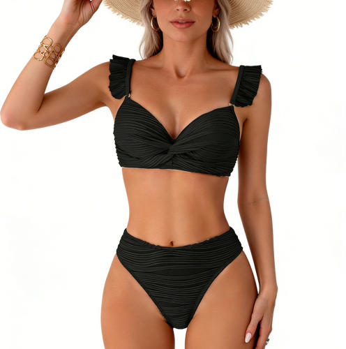 Bikinis Set Sexy Brazilian Lady Swimwear Mid Waist Bathers Spring Swimsuit PQ8618