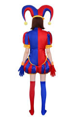Halloween Animated Series Circus Clown Costume Anime Carnival Uniform PQ28171
