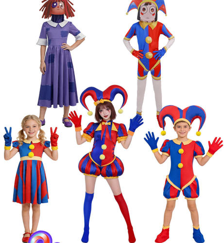 Halloween Animated Series Role Cosplay Costume Anime Carnival Outfit PQ28171C