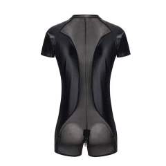 Sexy Bodysuit Fetish Wear Male Sissy Gay PU Lingerie For Men PQ200