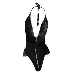 Women Lace Teddies Lingerie Sexy Bodysuit V-neck Sleepwear PQ1040