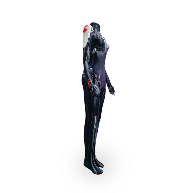 White Widow Cosplay Costume, Women Spiderman Jumpsuit PQ200809