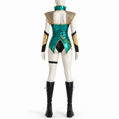 Viking Goddess Roman Fantasy Female Warrior Cosplay Jumpsuit Halloween Role Play Costume PQ328