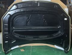 Old Volkswagen Touareg hood