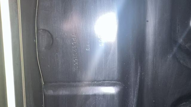 Old Volkswagen Touareg hood