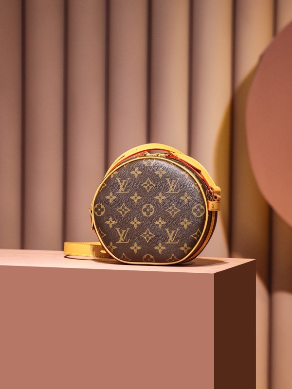 Louis Vuitton Boite Chapeau Souple PM Brown For Women 18cm / 7.1in M45578