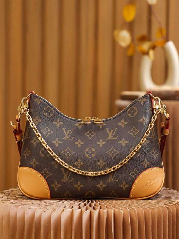 Louis Vuitton Boulogne Bag Brown For Women 29cm / 11.4in M45832