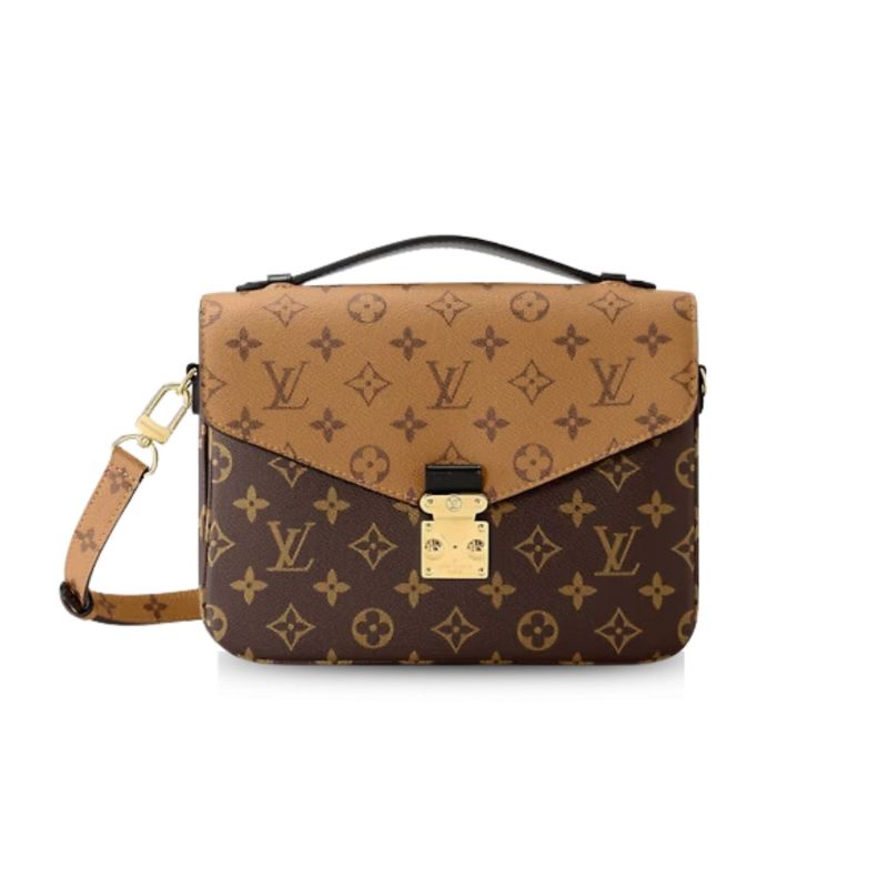 Louis Vuitton Pochette Metis Monogram Reverse Canvas For Women, Women’s Handbags, Shoulder And Crossbody Bags 9.8in/25cm LV M44876