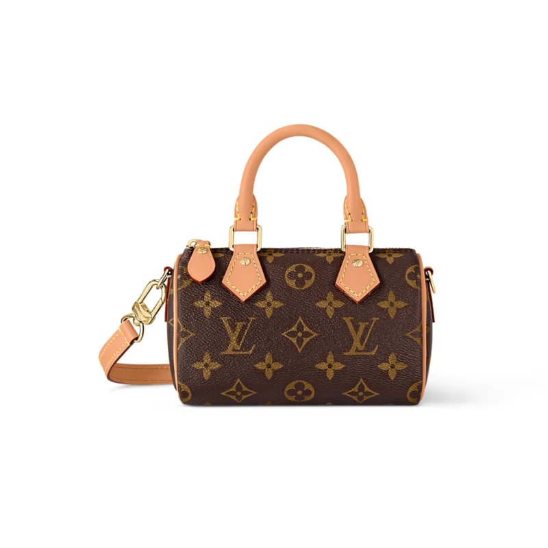 Louis Vuitton Nano Speedy Monogram Canvas Brown – M81085