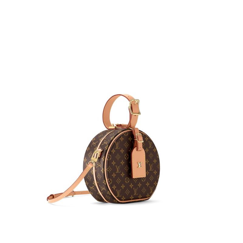 Louis Vuitton Petite Boite Chapeau Monogram Canvas For Women, Women’s Handbags, Shoulder And Crossbody Bags 6.9in/17.5cm LV M43514