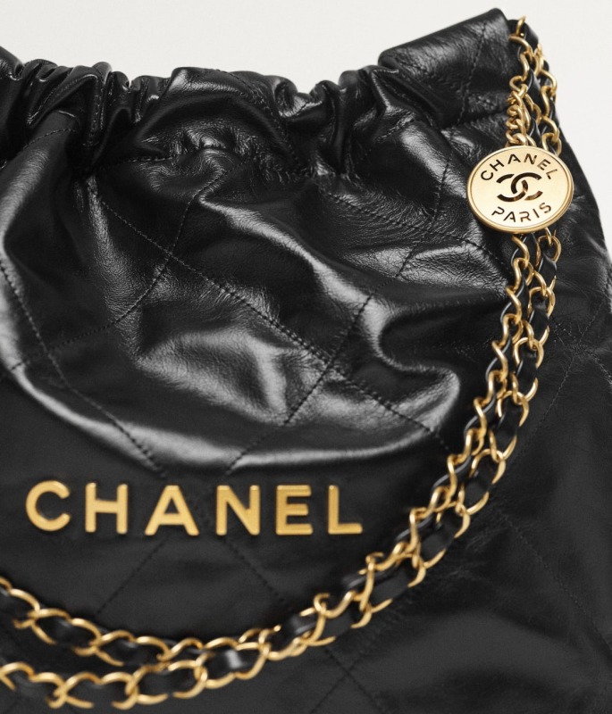 Chanel 22 Small Handbag Black For Women 14.4in/37cm AS3260 B08037 94305