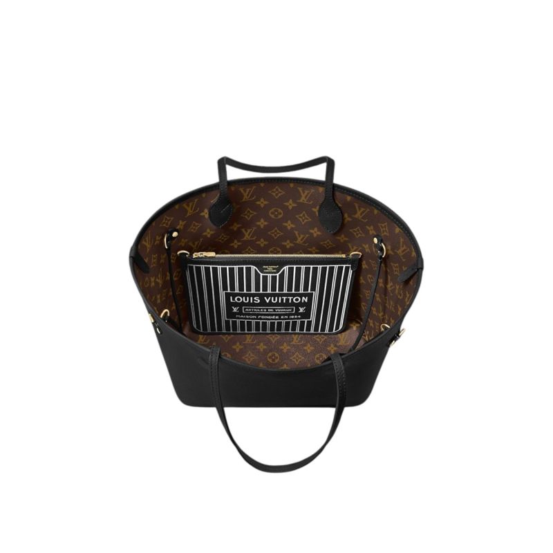 Louis Vuitton Neverfull Inside Out MM Black For Women 31cm/12.2in – M11946