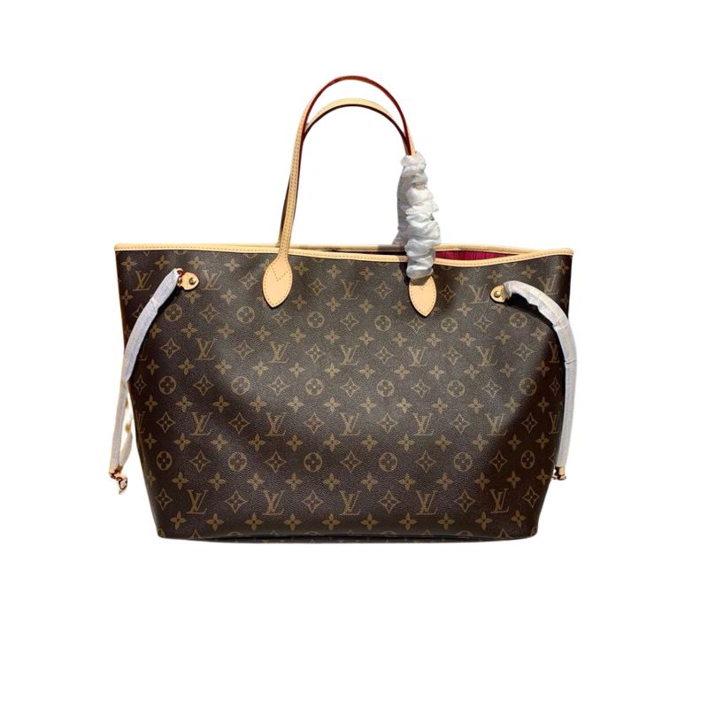 Louis Vuitton Neverfull GM Tote Bag Monogram Canvas Red For Women, Women’s Handbags, Shoulder Bags 15.7in/40cm LV M41181