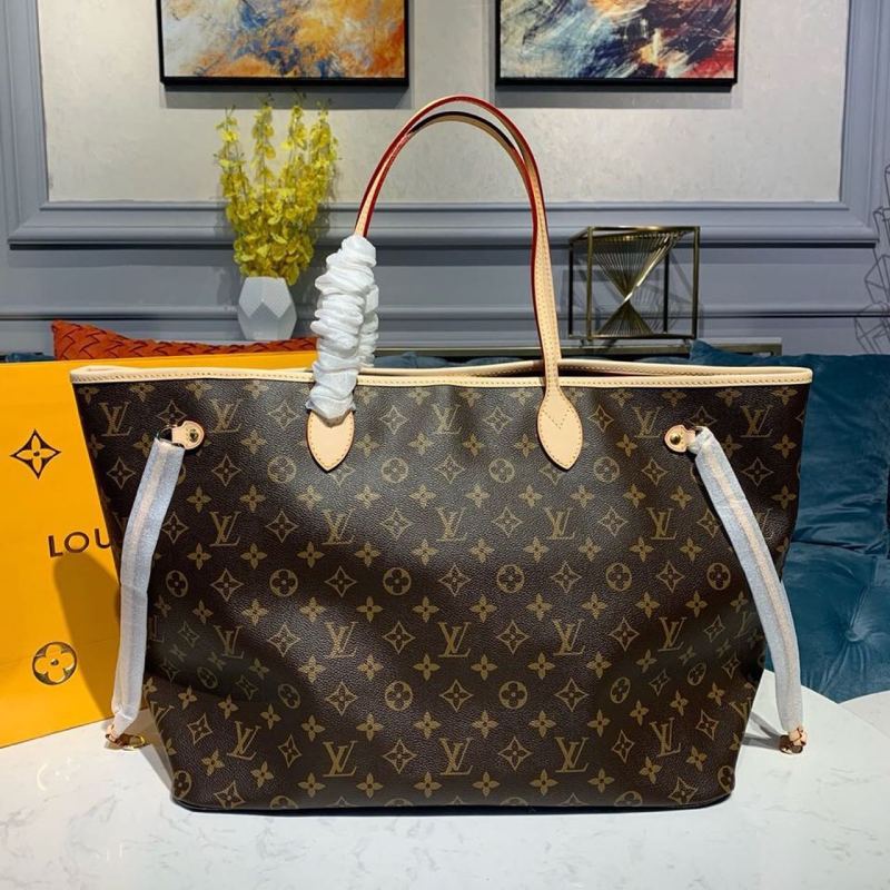 Louis Vuitton Neverfull GM Tote Bag Monogram Canvas Red For Women, Women’s Handbags, Shoulder Bags 15.7in/40cm LV M41181