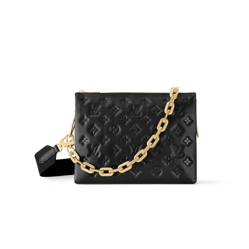 Louis Vuitton Coussin PM Monogram 10.2 Inches Black