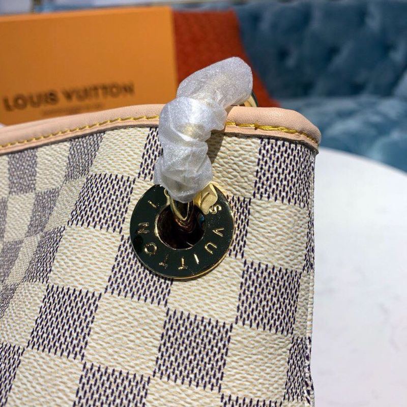 Louis Vuitton Artsy MM Damier Azur Canvas For Women, Women’s Handbags 16.1in/41cm LV N40253