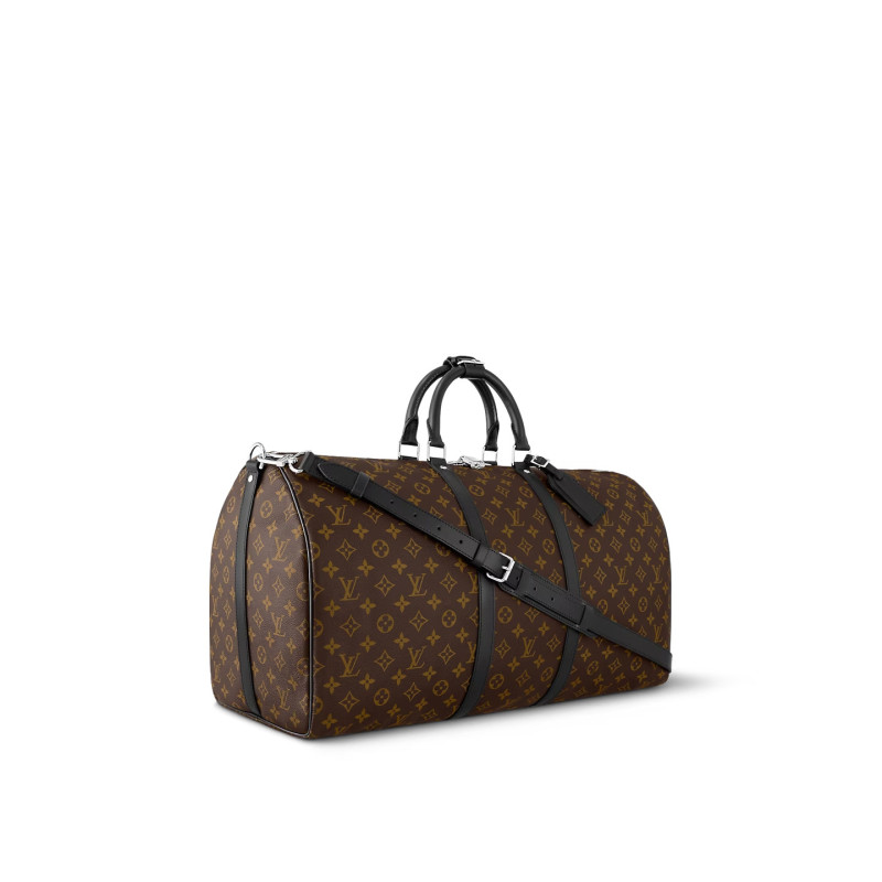Louis Vuitton Keepall Bandoulière 55 Bag Brown 21,7in/55cm M56714