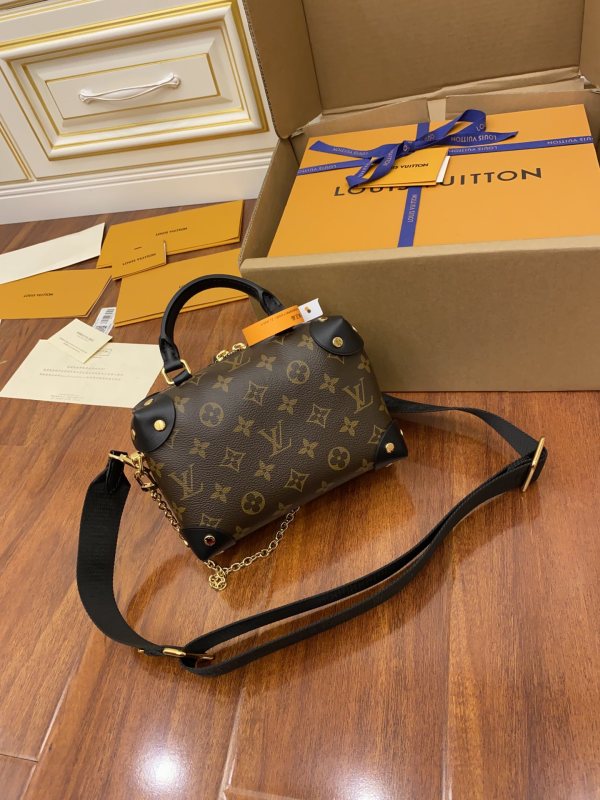 Louis Vuitton Handle Bags 20cm Brown