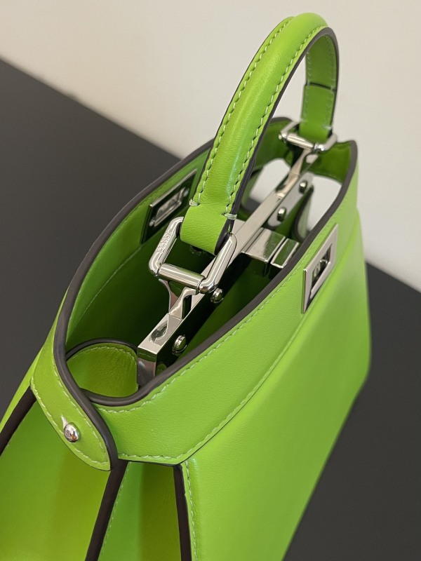Fendi Peekaboo ISeeU Petite Chartreuse Small Bag For Woman 20cm/8in
