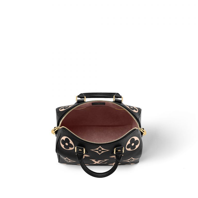 Louis Vuitton Speedy Bandoulière 25 Bag Black For Women 9.8in/25cm M58947