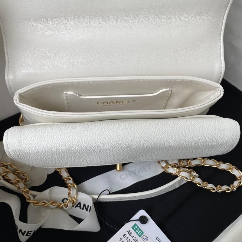 Chanel Flap Bag Black/Pink/White For Women 20cm / 7.9in