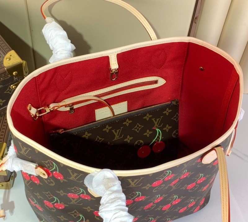 [True-to-ORIGINAL] Louis Vuitton LV x TM Neverfull MM For Women 12.2in/31cm M13263